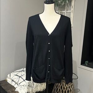 Lauren Ralph Lauren Black Cashmere Sweater